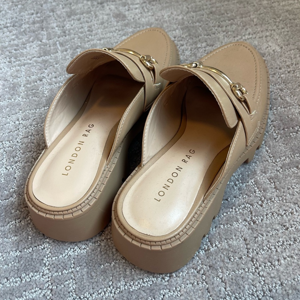 London Rag Mule Clogs - Picture 4 of 4